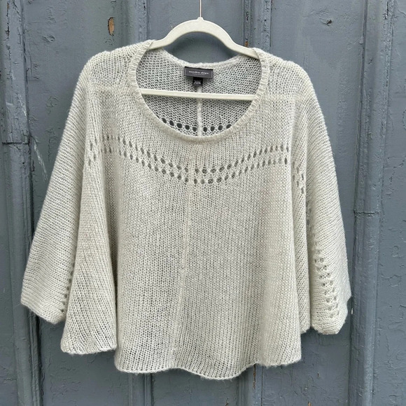 Anthropologie Wooden Ships Poncho Sweater size  XS - Picture 6 of 7